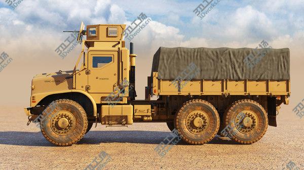 images/goods_img/20210312/Oshkosh MTVR Amk23 3D/4.jpg